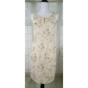 Moulinette Soeurs Cream Gold Floral